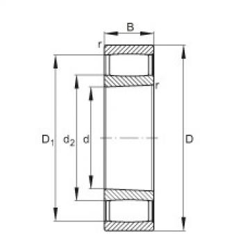 FAG Toroidal roller bearings - C2214-XL-K-V