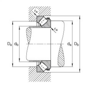 FAG Axial spherical roller bearings - 29317-E1-XL