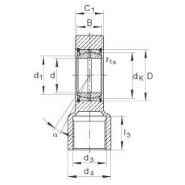 FAG Hydraulic rod ends - GIHRK60-DO