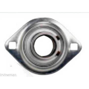 FHSR205-25mm-2FM Bearing Flange Pressed Steel 2 Bolt 25mm Bearings Rolling