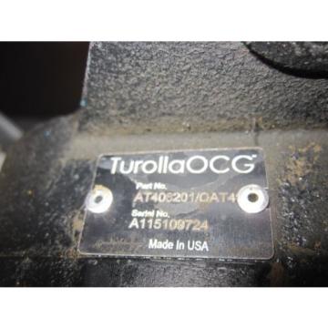 NEW JOHN DEERE HYDRAULIC PUMP AT408201 TUROLLAOCG AT408201/QAT4