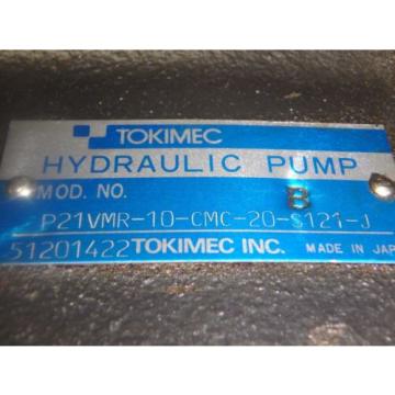 Tokimec HYDRAULIC PUMP_P21VMR-10-CMC-20-S121-J_P21VMR10CMC20S121J