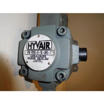 HyVair PCV8-8-1K-4HV-1 Double Vane Pressure Comp Hydraulic Pump 8+8 GPM