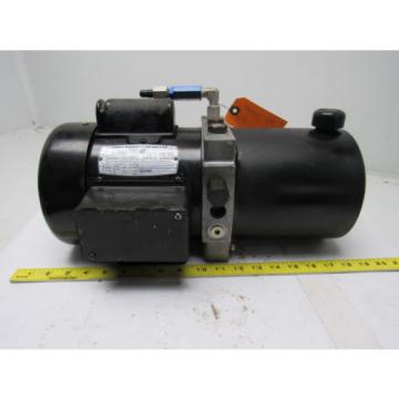 John S. Barnes Corp C6C17FZ5A Hydraulic Pump w/Leeson 1/2 HP Motor 115/208-230V