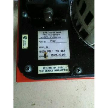 SPX POWER TEAM PE462 HYDRAULIC PUMP ELECTRIC and C556C 55Ton