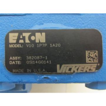 Vickers / Eaton 382087-1, V10 Series Hydraulic Pump