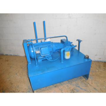 Oilgear PVW15LSAYCN Hydraulic Power Unit 15HP 15GPM