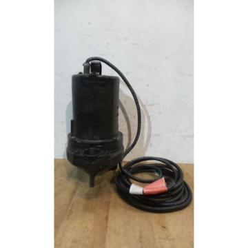 Dayton 1/2 HP 3450 RPM 230V Manual Submersible Sewage Pump