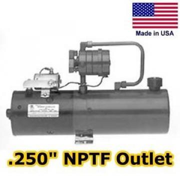 Hydraulic DC Power Unit - 4 Way Release Valve - 2.2 Gal - Pump, Motor, Reservoir