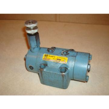 RIVETT 3000 PSI  HYDRAULIC PUMP VALVE  NO. P8821-03-25 AE1232