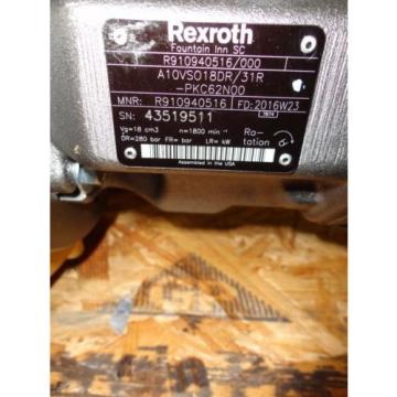 Rexroth Close Coupled Pump/Motor Variable Volume; R978837583; R910940516