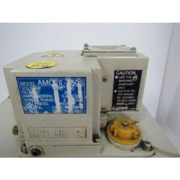 LUBE CORP. AMOS-11-150S MYLUB-21 LUBRICATION PUMP 100V