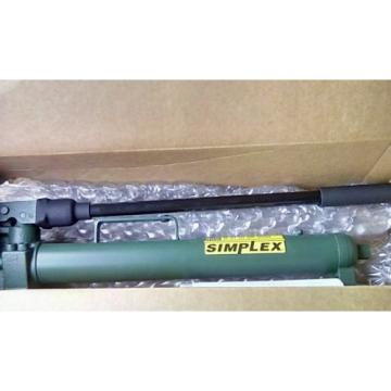 Simplex P42 Steel Compact Hand Pump 45 cu in Oil Reservoir Capacity, 10000 PSI