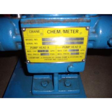 CRANE CHEM/METER  , MODEL # 2401-72HM-DP