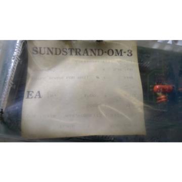 Sundstrand OM3 P/N 65001280 CAT 996490397 INTCF Board for Whit