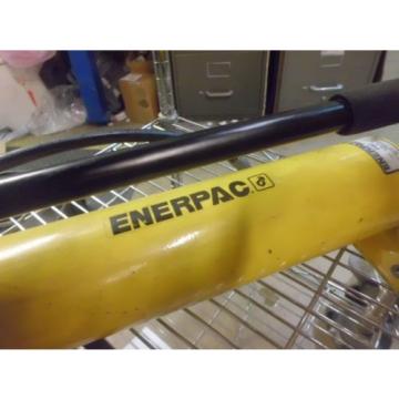 Enerpac P-80 2 Speed Steel Hand Pump WITH HYDRAULIC HOSE AND FITTINGS