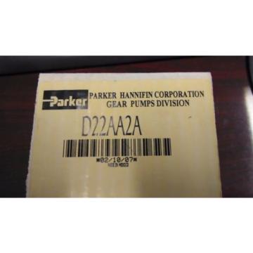 Parker Gear Pump D22AA2A