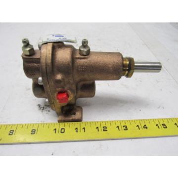 Shurflo B2 Light-Duty Pedestal Mount Bronze Rotary External Gear Pump 1/4&#034; NPT