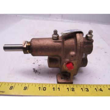 Shurflo B2 Light-Duty Pedestal Mount Bronze Rotary External Gear Pump 1/4&#034; NPT