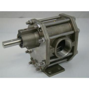 OBERDORFER SS CHEMSTEEL GEAR PUMP   .62&#034; SHAFT S93516CZ