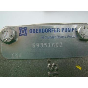 OBERDORFER SS CHEMSTEEL GEAR PUMP   .62&#034; SHAFT S93516CZ