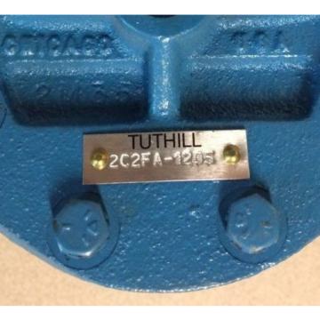 TUTHILL GEAR PUMP 2C2FA-1205, 2C2FA 1205, 5/8&#034; BY 4 1/2&#034; LONG SHAFT, 1&#034; NPT