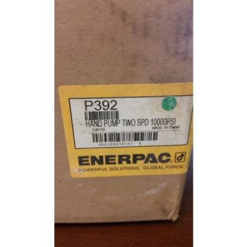 Enerpac P-392 2 Speed Lightweight Hand Pump 10000PSI