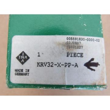 INA KRV32-X-PP CAM FOLLOWER 32MMD M12-1 ROLLING BEARING KRV32XPP MADE IN GERMANY