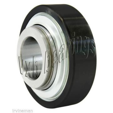 FHSBR206-18 Rubber Interliner Set Screw Locking 1 1/8&#034; Inch Bearings Rolling