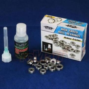 Yeah Racing RC Ball Bearing Set w/ Oil Gmade GS01 Sawback 1:10 RC Car #YB0281MX