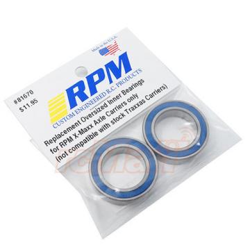 RPM Replacement Oversized Inner Bearings Traxxas X-Maxx Axle Carriers Car #81670