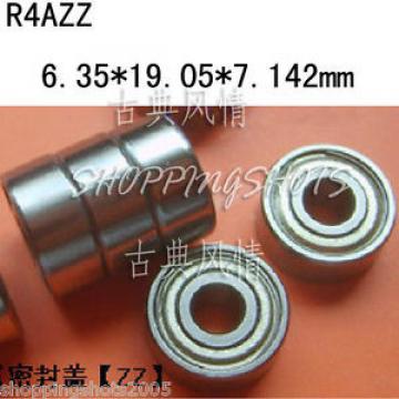 10pcs R4A ZZ 1/4&#034; x 3/4&#034; x 9/32&#034;  inch Bearing Miniature Ball Radial Bearings