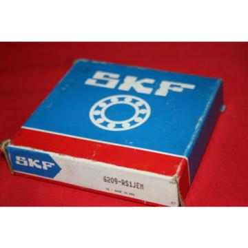 NEW SKF Radial Ball Bearing 6209-2RS1JEM - 6209RS1JEM -  BNIB