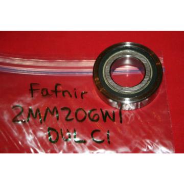 NEW (1) Torrington Fafnir Superprecision Radial Bearing 2MM206WI-DUL-C1  BNWOB