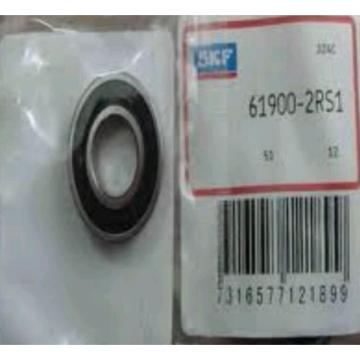 SKF 61900 2RS1, Single Row Radial Bearing,    Deep Groove Design, Double Sealed