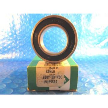 INA 6007DD-KBC, KBC 60072RS Single Row Radial Bearing (=SKF, Timken 9107PP)