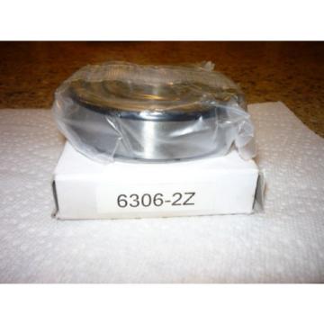 6306-2Z Radial Ball Bearing Double Shielded Bore Dia. 30mm OD 72mm Width 19mm