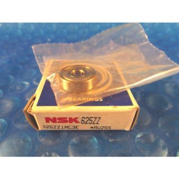 NSK 625 ZZ, Single Row Radial Bearing, 625ZZ (=2 SKF, NTN, KOYO, 2Z