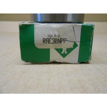 1 NIB INA RAE30NPP RAE-30-NPP RAE-30NPP BALL BEARING WITH RADIAL INSERT 30MM ID