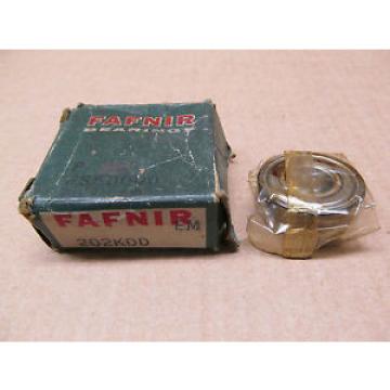 1 NIB FAFNIR 202KDD BEARING -RADIAL/DEEP GROOVE 15MM ID 35 MM OD 11 MM WIDTH  C0