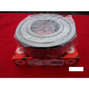 Fag 6313-2ZR C3, Single Row Radial Bearing (=2 SKF 2Z, NSK ZZ,NTN,Fafnir 313PP)