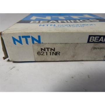 NTN 6211NR Radial Ball Bearing ! NEW !