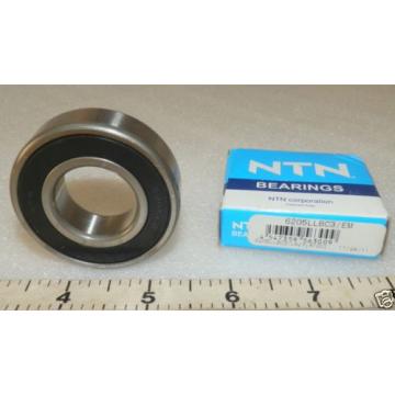 Radial Sealed Ball Bearing 25 mm Bore  x 52 mm O.D NTN 6205LLBC3/L627 (loc 25)