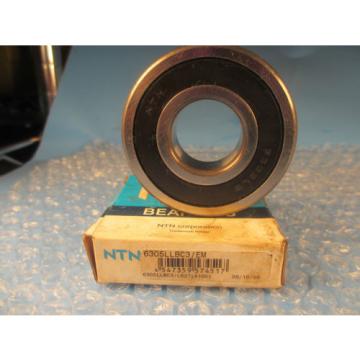 NTN 6305LLB C3/EM, 6305 LLB  Single Row Radial Ball Bearing