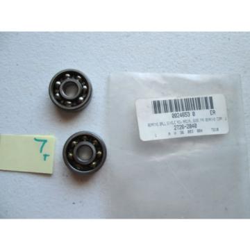 LOT OF 2 NEW IN PKG FAG RADIAL BALL BEARING 6200  (BIN36)