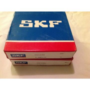 SKF - 6212 2ZJEM - Radial Ball Bearings Deep Groove Style Double Shield New