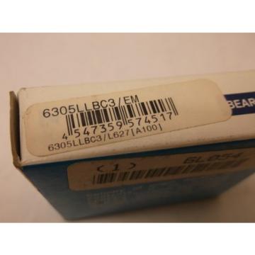 New NTN 6305LLBC3/L627 Radial Ball Bearing Sealed 25mm Bore Dia FREE SHIP (D13)