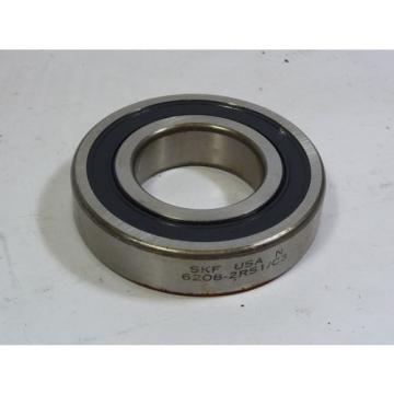 SKF 6208-2RS1/C3 Deep Groove Radial Bearing  WOW