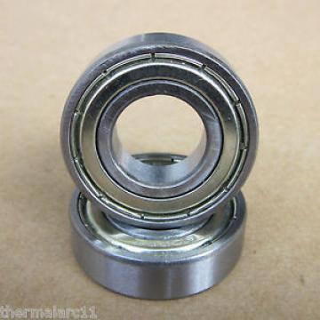 2Pcs 6700zz Metal Sealed Deep Groove Radial Ball Bearing 10 x 15 x 4mm