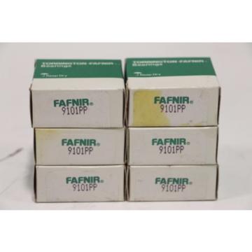 Lot 6) Torrington Fafnir 9101PP Single Row Radial Roller Bearing Factory Sealed